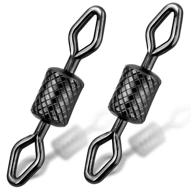 Fishing diamond eye impressed rolling swivels ,size 4/0 to 12,Rated from 7LB to 157 LB