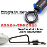fishing swivels swing coast lock snap,Rated from 17 LB to 125 LB