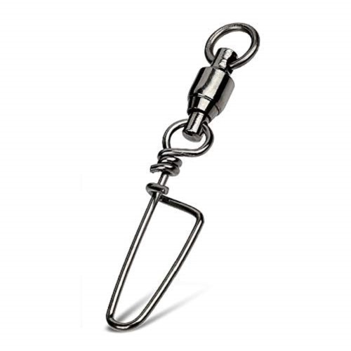Fishing Ball Bearing Swivel with Coast lock Snap ,Rated 15 LB to 450 LB