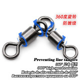 3 way Fishing rolling triangle jointed rolling swivels ,size 4/0 to 12 ,Rated from 7LB to 210 LB