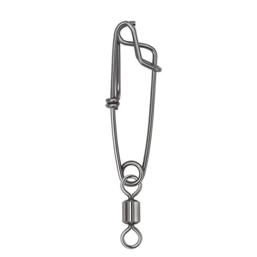 Stainless steel Fishing Rolling Swivel with Long line Clips Snap,Sea Fishing Gear