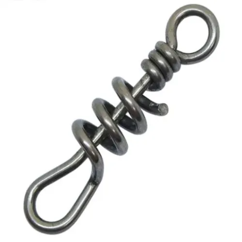 Swivels Fishing Connector Screwed Snap Swivel Hook Sea Fishing Tackle Stainless Steel