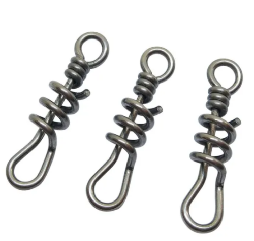 Swivels Fishing Connector Screwed Snap Swivel Hook Sea Fishing Tackle Stainless Steel