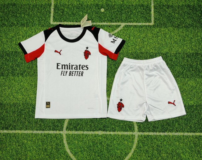25/26 AC Milan Away Kids Kit