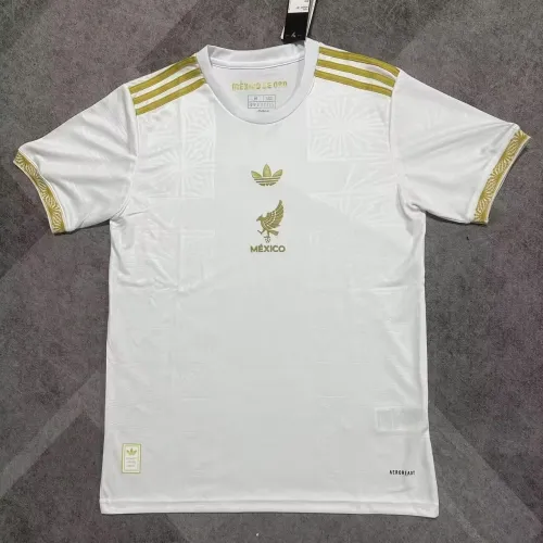 25/26 Mexico White Gold Man Jersey | Fan Version