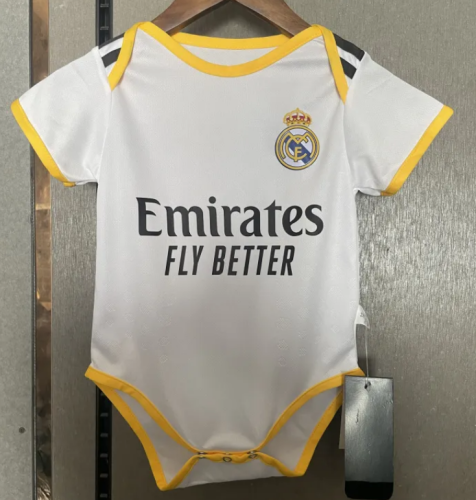 25/26  Real Madrid Home Baby Jersey
