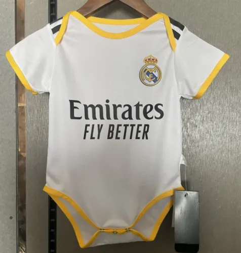 25/26  Real Madrid Home Baby Jersey
