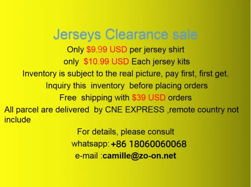 Clearance Soccer Jerseys-Men Styles