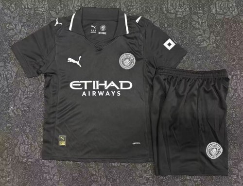 25/26 Manchester City Third Away Kids Kit