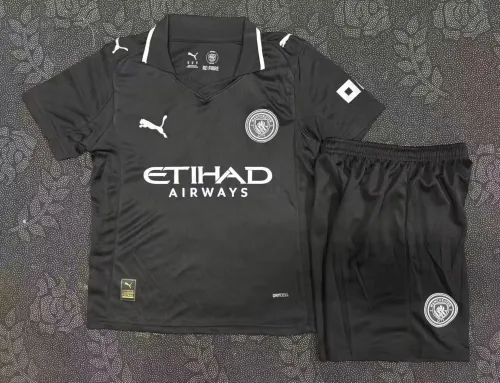 25/26 Manchester City Third Away Kids Kit