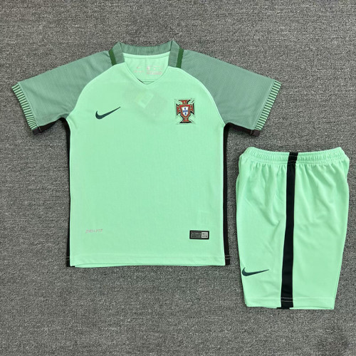 Retro 2016 Portugal Away kids kit