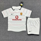 Retro 03/05 Manchester United  Third Away Kids Kit