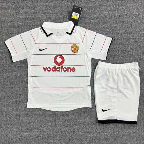 Retro 03/05 Manchester United  Third Away Kids Kit