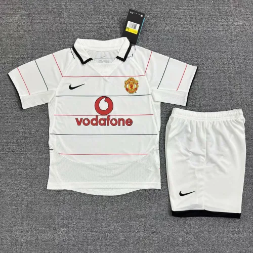 Retro 03/05 Manchester United  Third Away Kids Kit