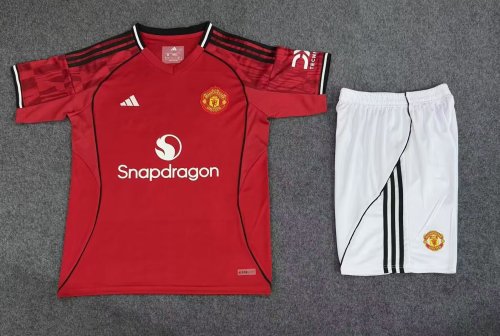 25/26 Manchester United Home  Adult Uniform