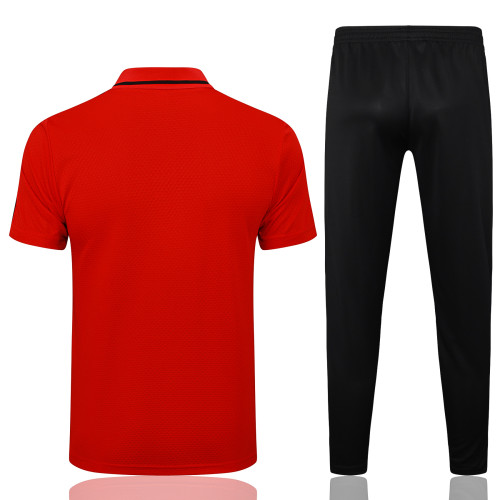 25/26 Manchester United Polo Adult Suit