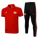 25/26 Manchester United Polo Adult Suit