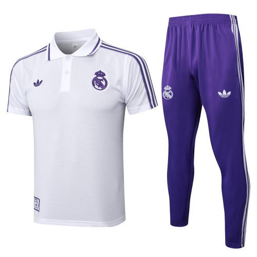 25/26  Real Madrid Polo Adult Suit