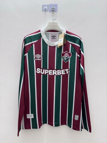 25/26 Fluminense Home Long Sleeve Jersey
