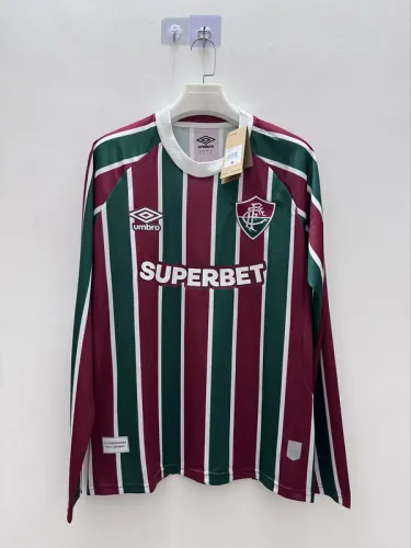 25/26 Fluminense Home Long Sleeve Jersey