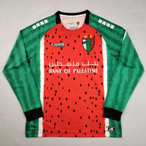 25/26 Palestino Third Away Long Sleeve Jersey