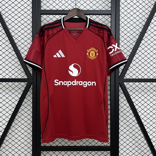 25/26 Manchester United  Home Jersey | Fan Version