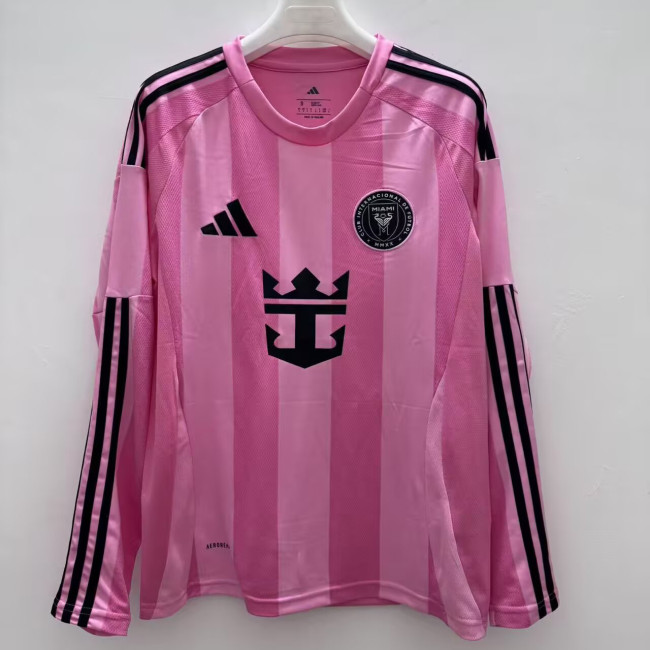 25/26 Inter Miami Home Long Sleeve Jersey
