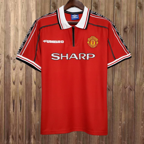 98/99 Retro Manchester United Home Jersey