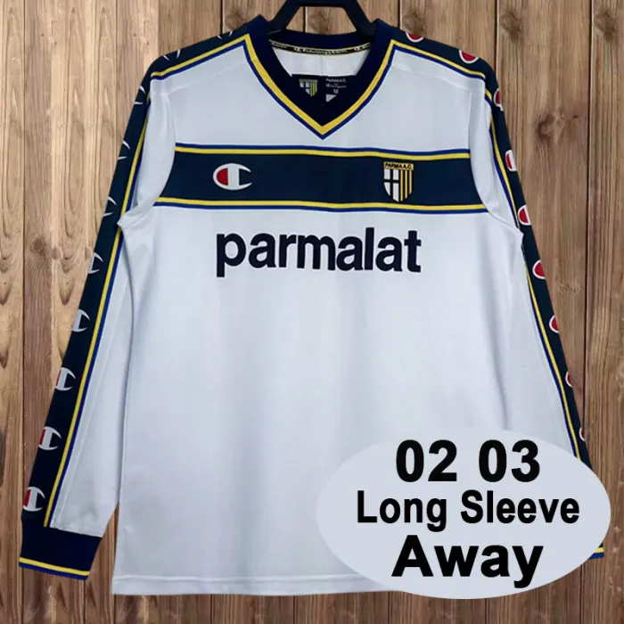 Retro Parma 02/03 Away Long sleeve Jersey