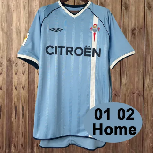 Retro 01/02 Celta de Vigo Home Jersey