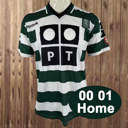 Retro Sporting Lisbon 00/01 Home Jersey