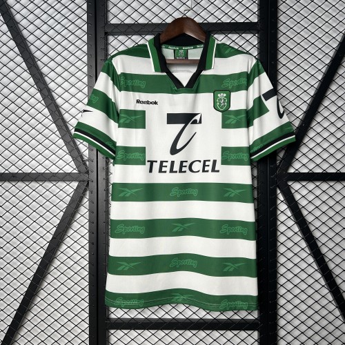Retro Sporting Lisbon 99/00 Home Jersey