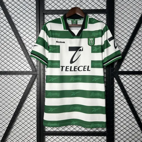 Retro Sporting Lisbon 99/00 Home Jersey