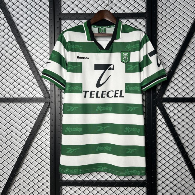 Retro Sporting Lisbon 99/00 Home Jersey