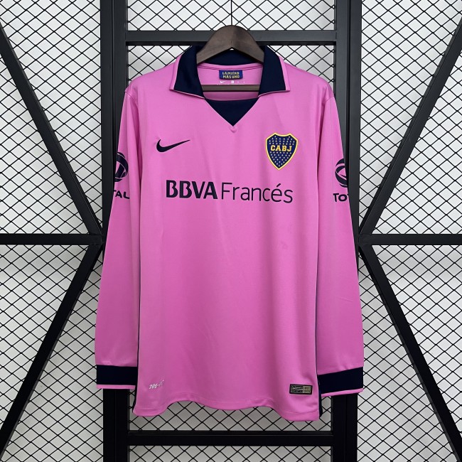 Retro 13/14 Boca Juniors Away Long Sleeves Jersey