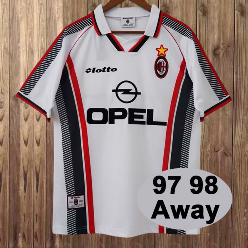 Retro 97/98 AC Milan Away Jersey