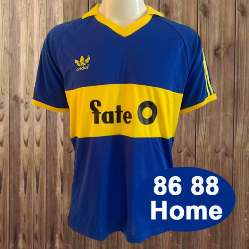 Retro 86/88 Boca Juniors Home Jersey