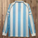 Retro Argentina 96/97 Home Long Sleeves Jersey