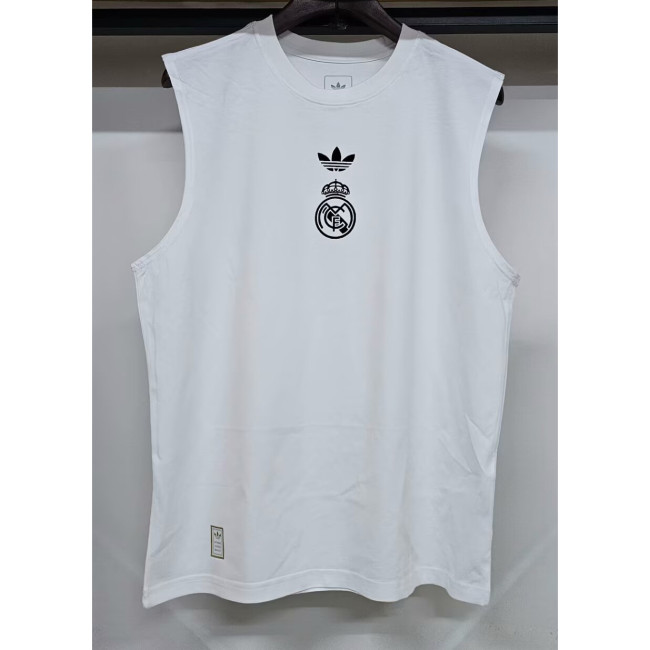 Fan Version | 25/26 Real Madrid White Vest