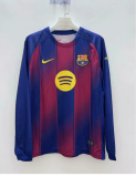 25/26 Barcelona Home Long Sleeve | Fan Version