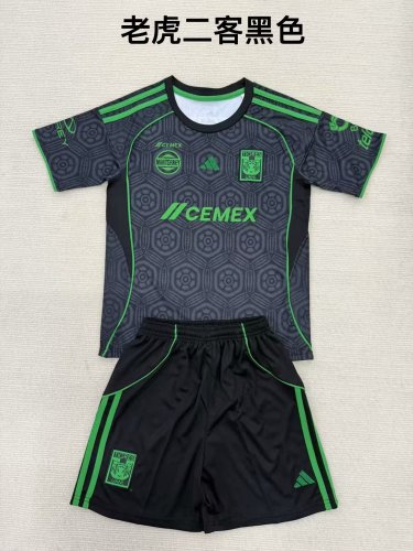 25/26 Tigres UANL Third Away Kids Kit