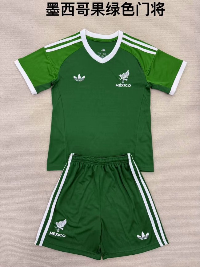 25/26 Mexico Goalkeeper kids kit