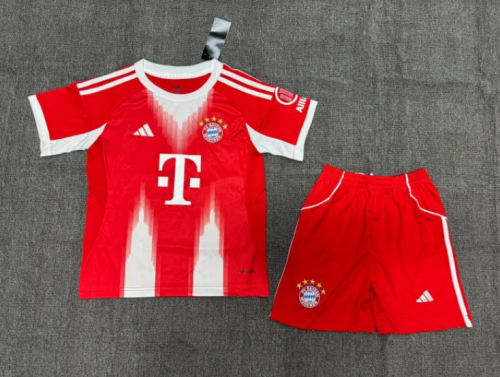 25/26 Bayern Munich Home Kids Kit
