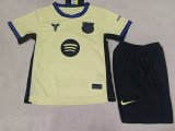 25/26 Barcelona Light Yellow Kids Kit