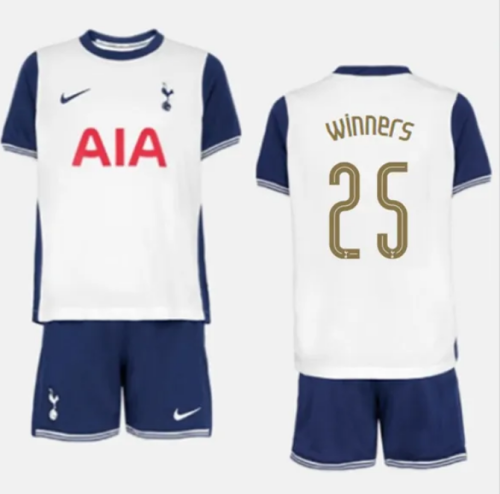 24/25 Tottenham Hotspur Winners Home Kids Kit