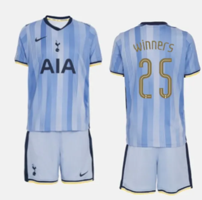 24/25 Tottenham Hotspur Winners Away Kids Kit