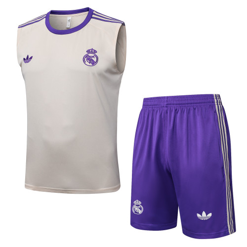 25/26 Real Madrid Adult Training Vest Set