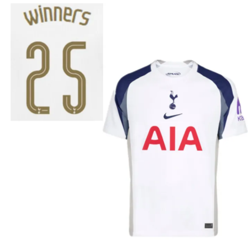 25/26 Tottenham Hotspur Home Man Jersey |  Fan Version