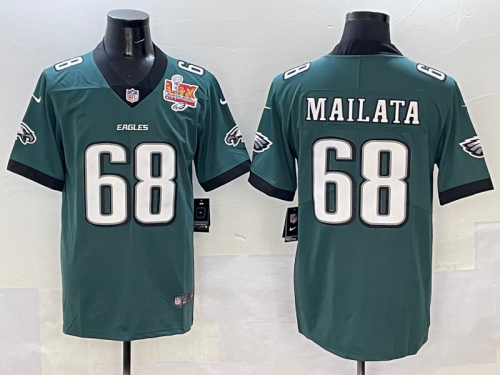 2025 Eagles Men's American Football Jersey