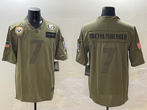 2025 Steelers Men's American Football Jersey
